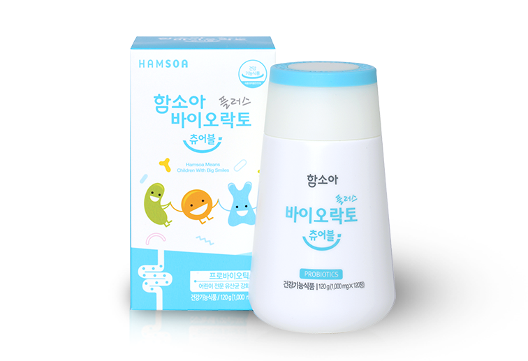 함소아 바이오락토 플러스 츄어블